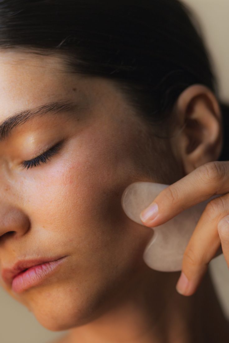 Gua Sha Facial - Cuarzo blanco